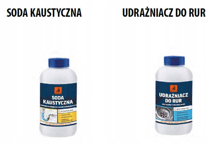 UDROŻNIACZ DO RUR 450G DRAGON Kod producenta DUD450