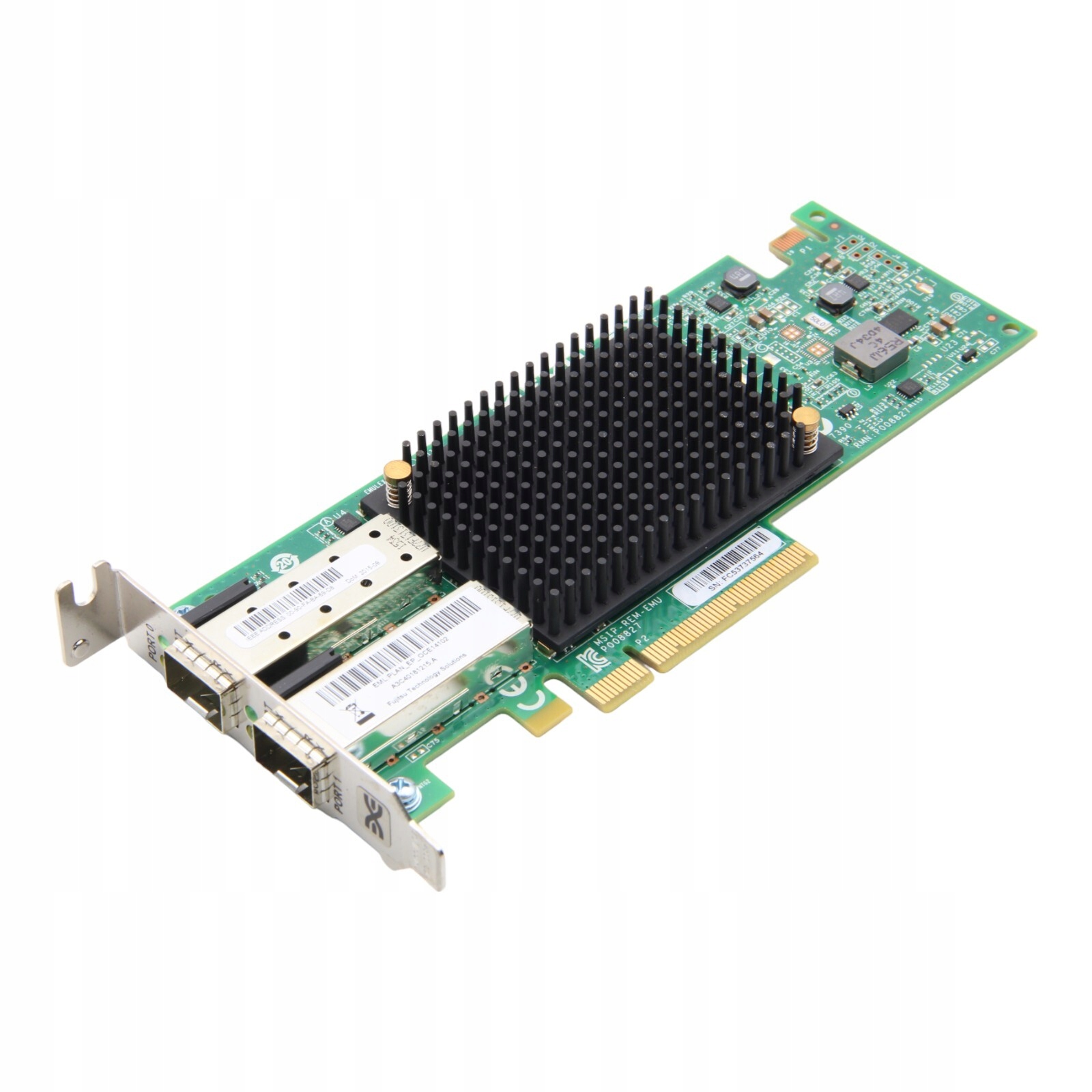 KARTA SIECIOWA FC FUJITSU EMULEX OCe14102 2x10GB SFP+ PCIe LOW A3C40181215