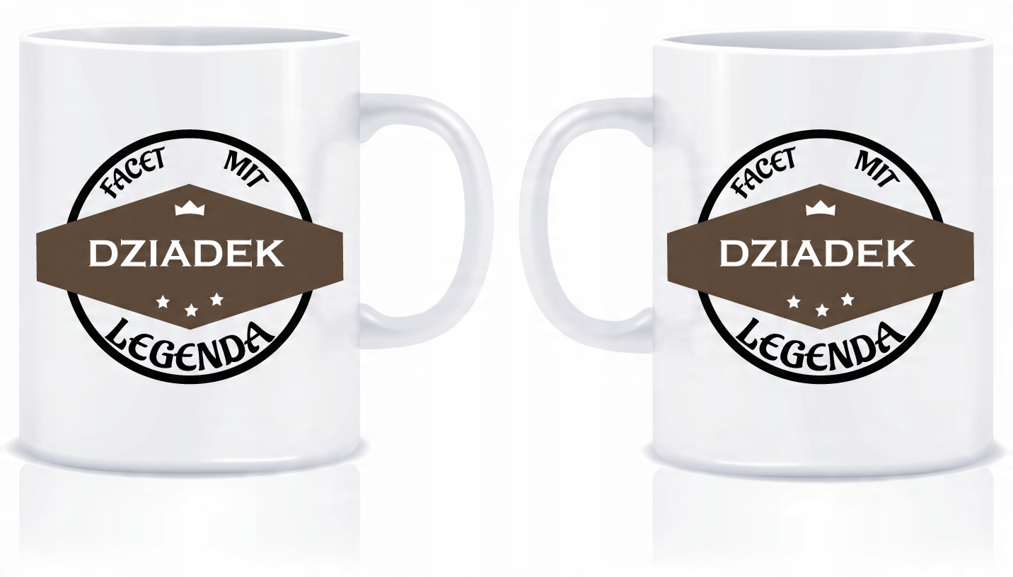 

Kubek Dziadka prezent Dzień Dziadka + kartonik