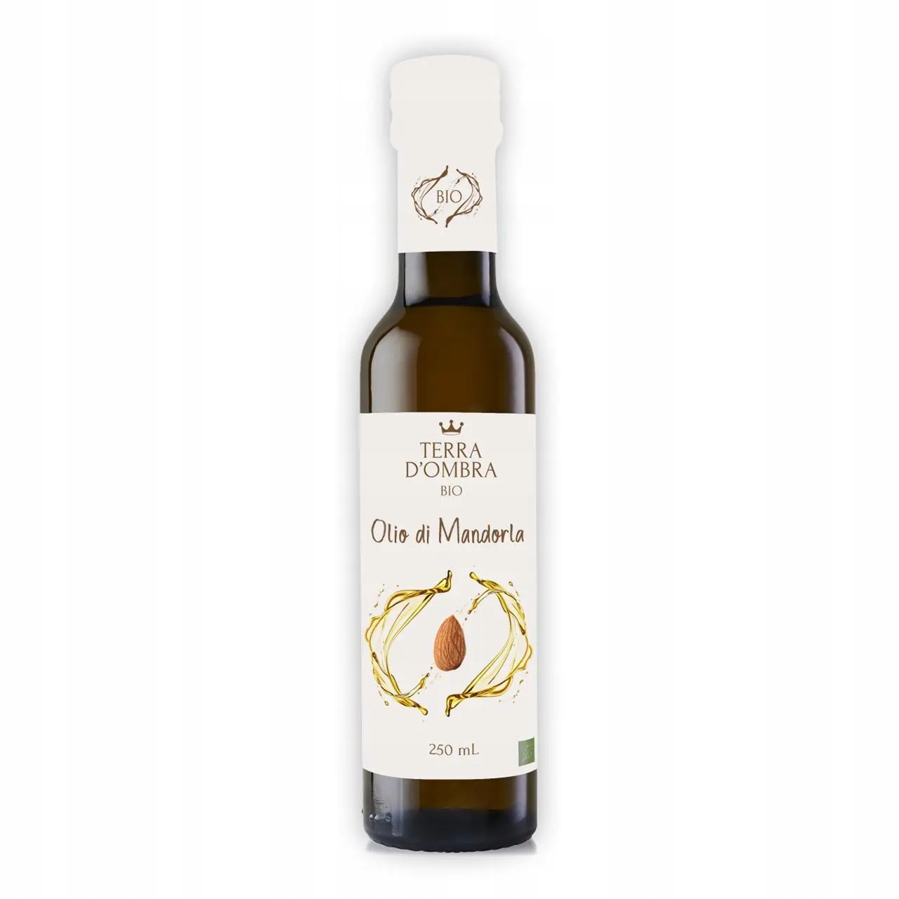Mandlový Olej Lisovaný Za Studena Bio 250 ml Terra D'ombra