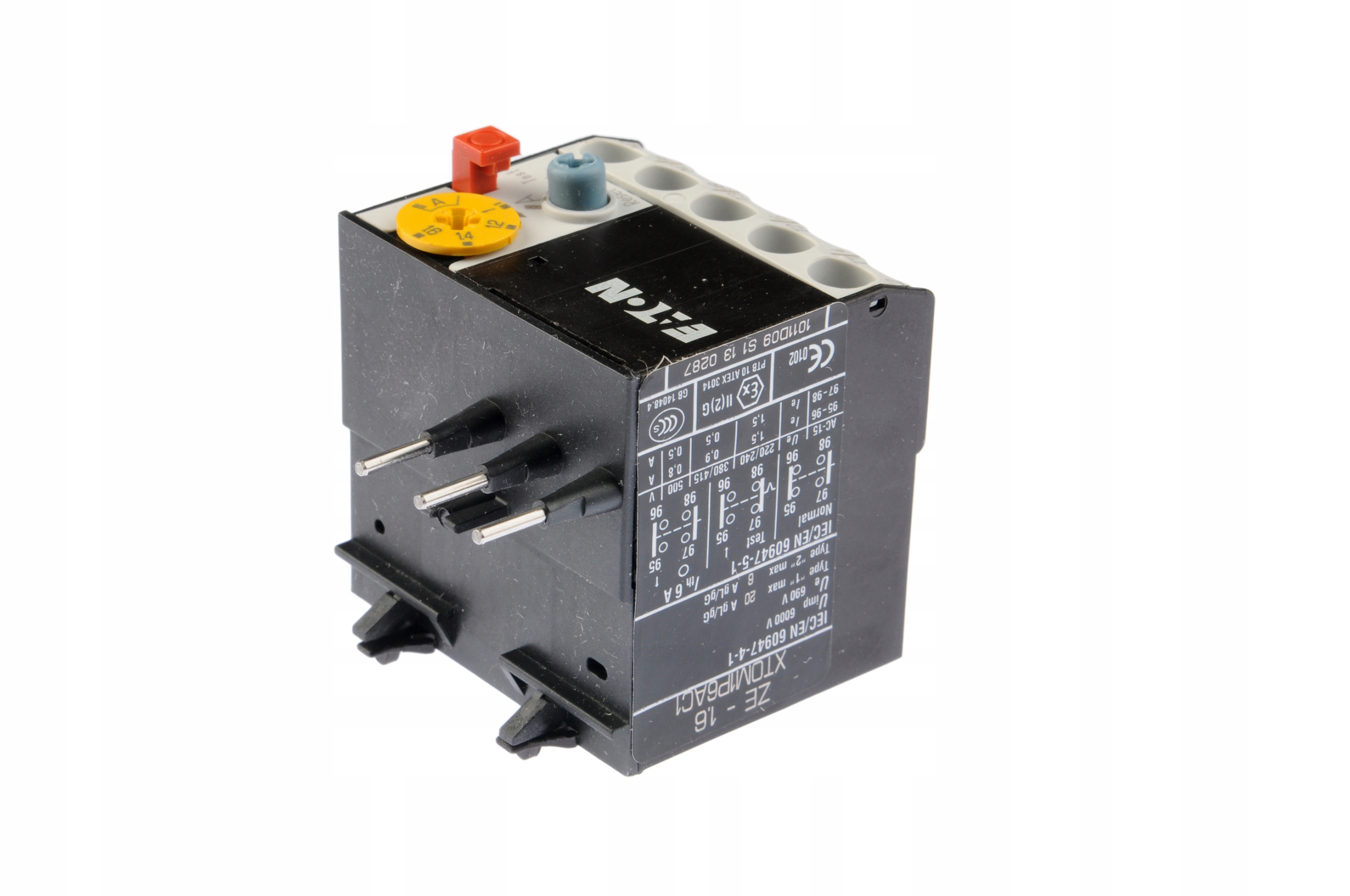 Tepelné relé 1-1,6A ZE-1,6 014432 Eaton