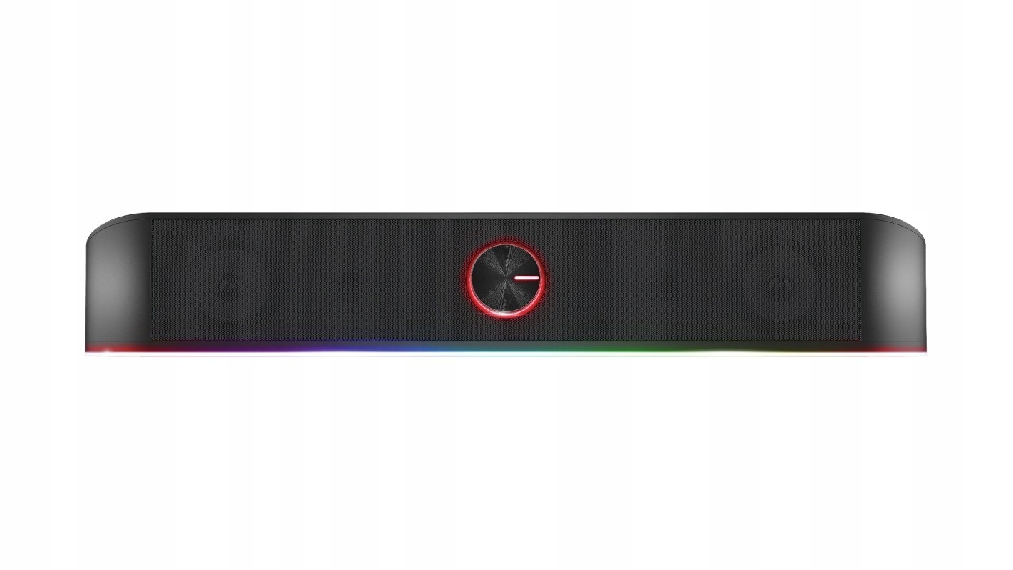 Reproduktory Trust Gxt 619 Thorne Rgb Illuminated Soundbar černé