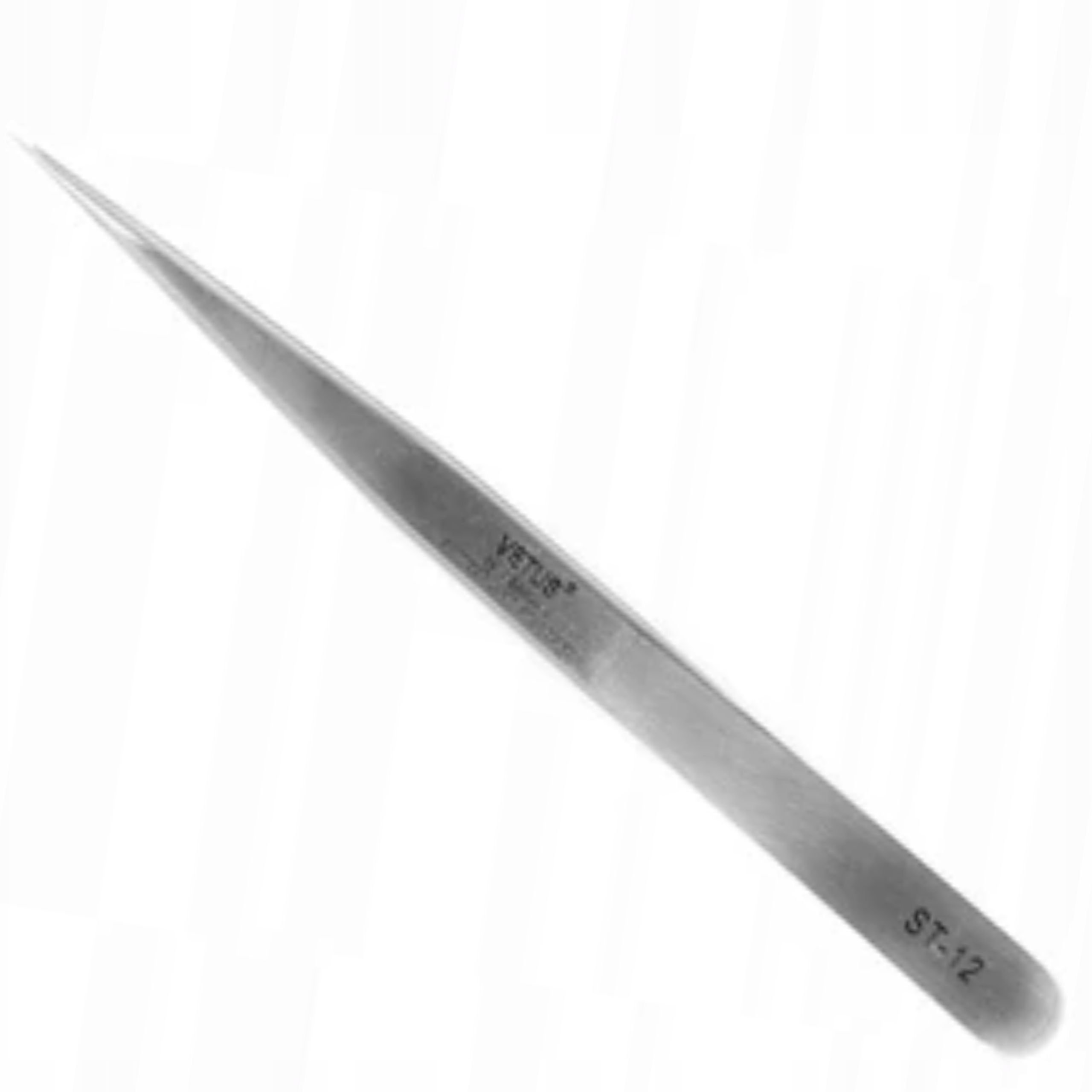 Pęseta do rzęs Prosta (slim) Penseta VETUS ST-12 ORYGINAŁ