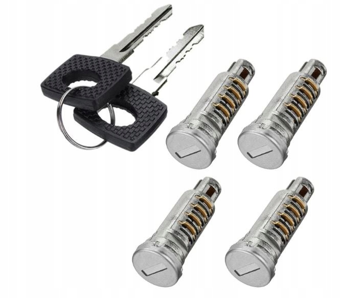 KPL 4 WKŁADKI ZAMKI ZAMEK DRZWI VOLKSWAGEN LT II