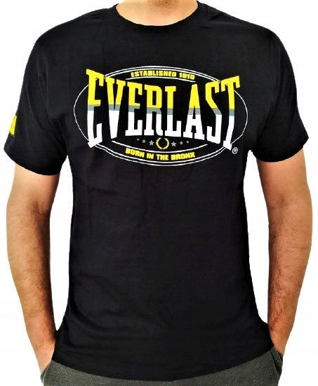 

Koszulka Everlast męska czarna bawełna Roz. M