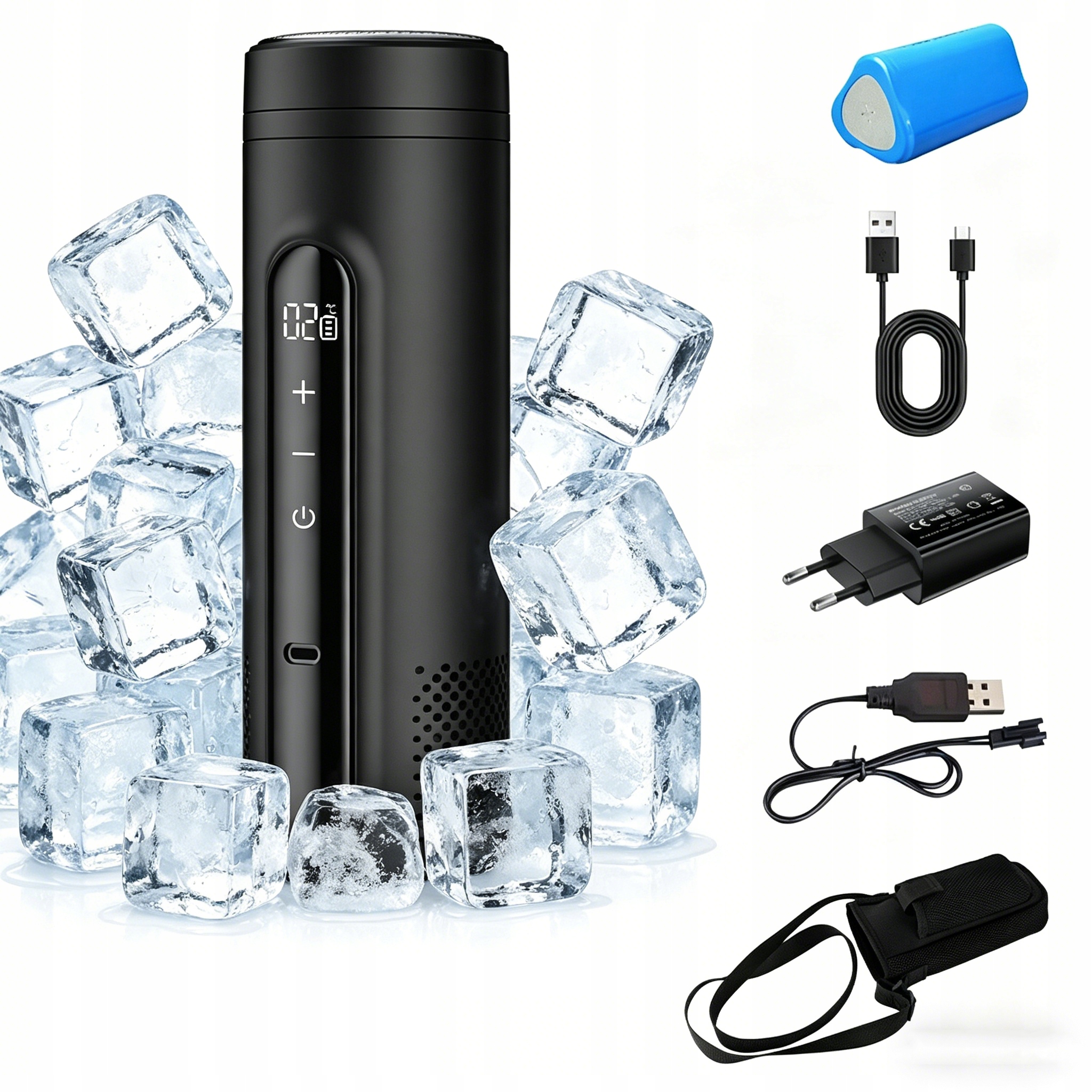 Lodówka Insulinowa Chłodnica Insuliny Przenośna Podręczna 0-18 ° C Usb Led