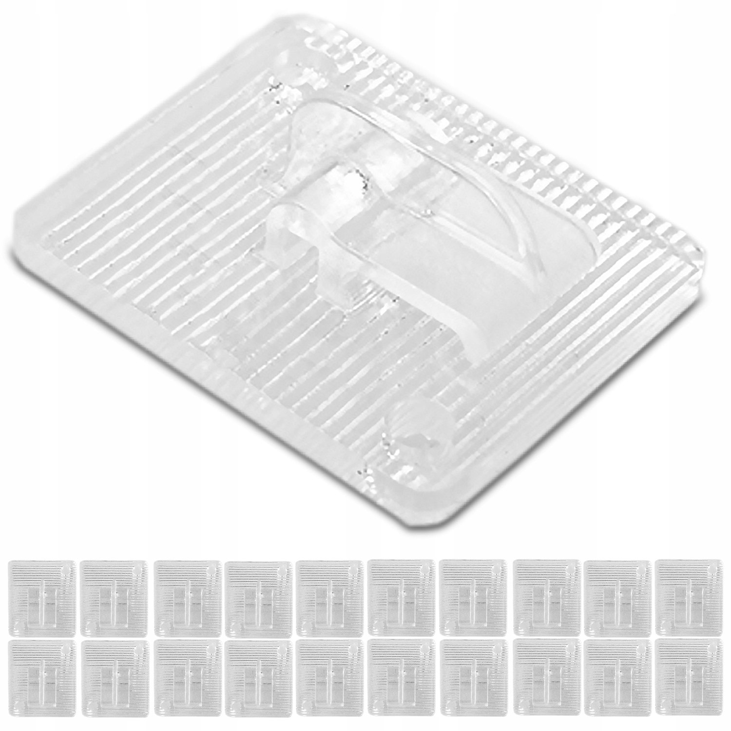 Levně Sada 2 x závěsů pro montáž sítě na balkon pro kočky Heckermann 10 Ks