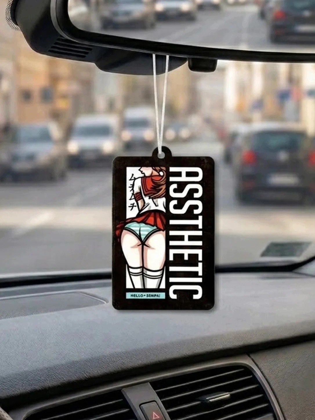 Zawieszka zapachowa do auta Assthetic Black Ice