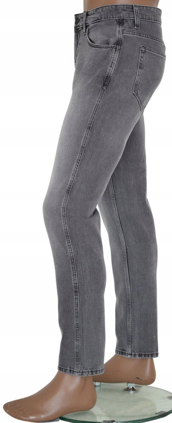 Šedé pánské džíny Ventana 970-077 klasické pohodlné stylové kalhoty 34/32