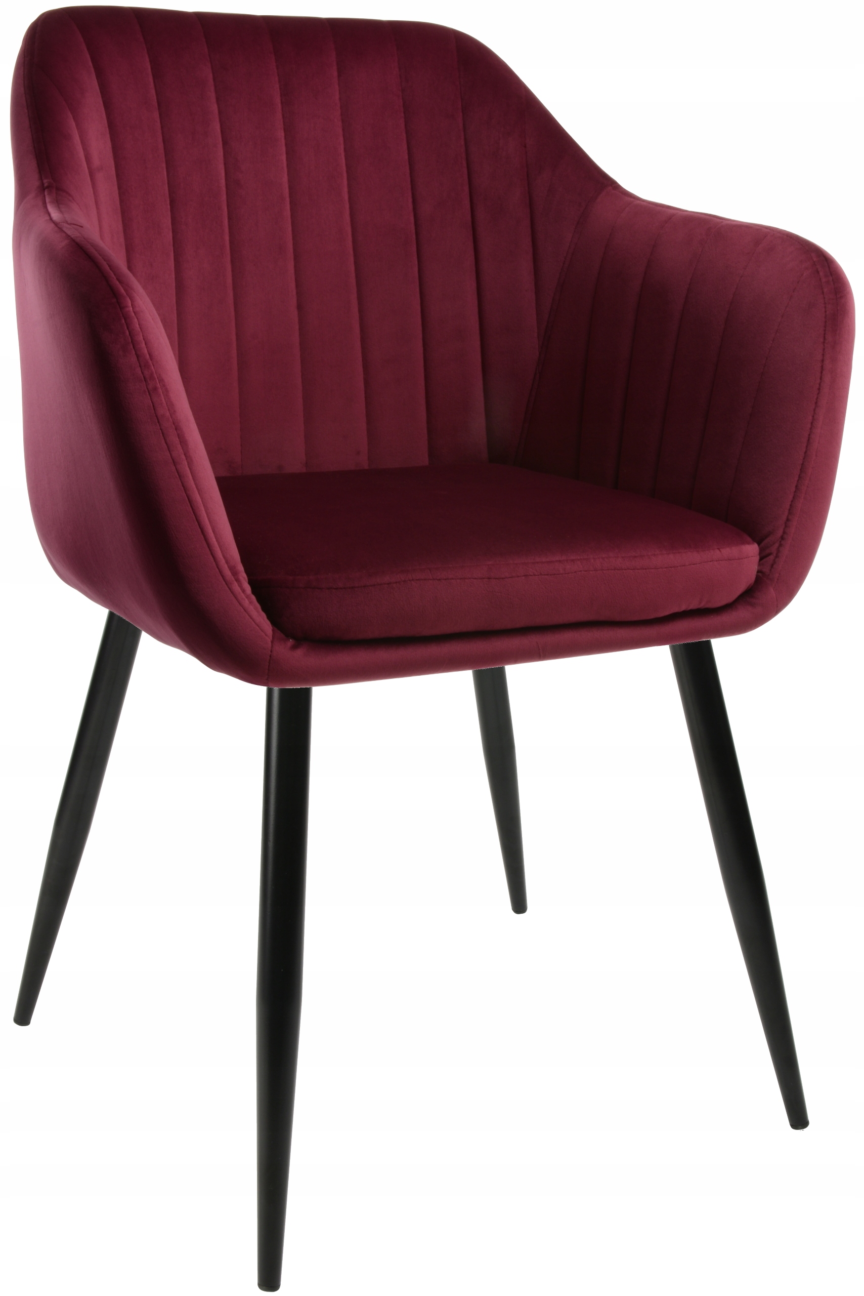 

Fotel Dankor Design Pik X bordowy Welur