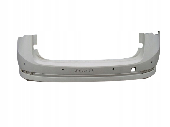 SKODA OCTAVIA 4 IV KOMBI 19- ZDERZAK TYLNY BIAŁY - ŁADNY - CAŁY