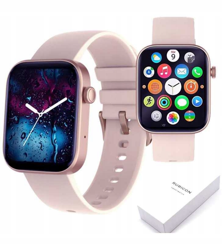 SMARTWATCH RUBICON SMARTWATCH RNCE97 ROZMOWY RÓŻOW Marka Rubicon