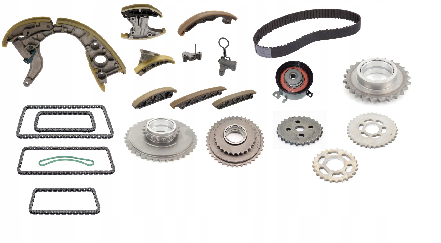 Rozvodový řetěz Audi 4.2 Bvn sada rozvodů sada řetězů