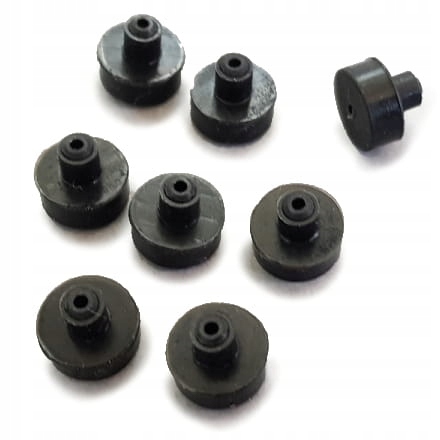 8x GUMKI STOPKI POD RUSZT PŁYTY GAZOWEJ AMICA