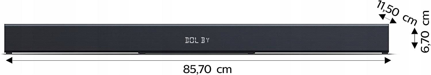 Philips TAB8205/10 Soundbar z subwooferem max 200W Kod producenta TAB8205/10