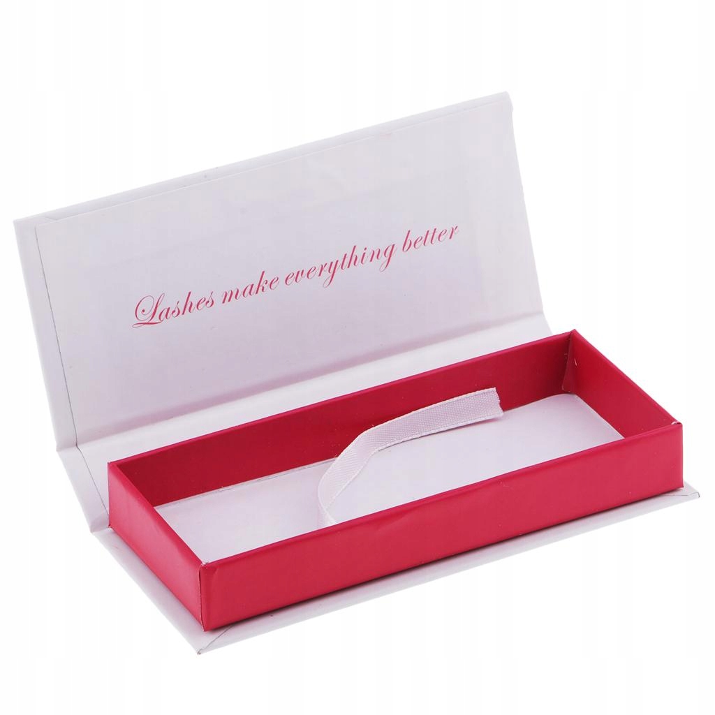 Sztuczne rzęsy pojemnik do przechowywania rzęs organizator pudełko