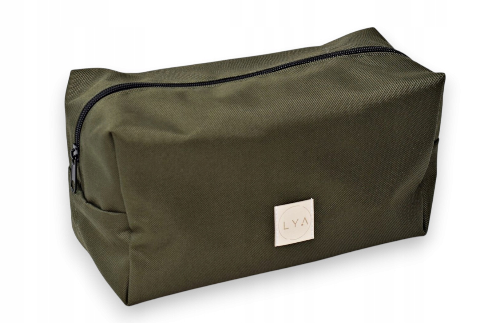 Kosmetyczka męska kuferek wodoodporna saszetka podróżna organizer khaki