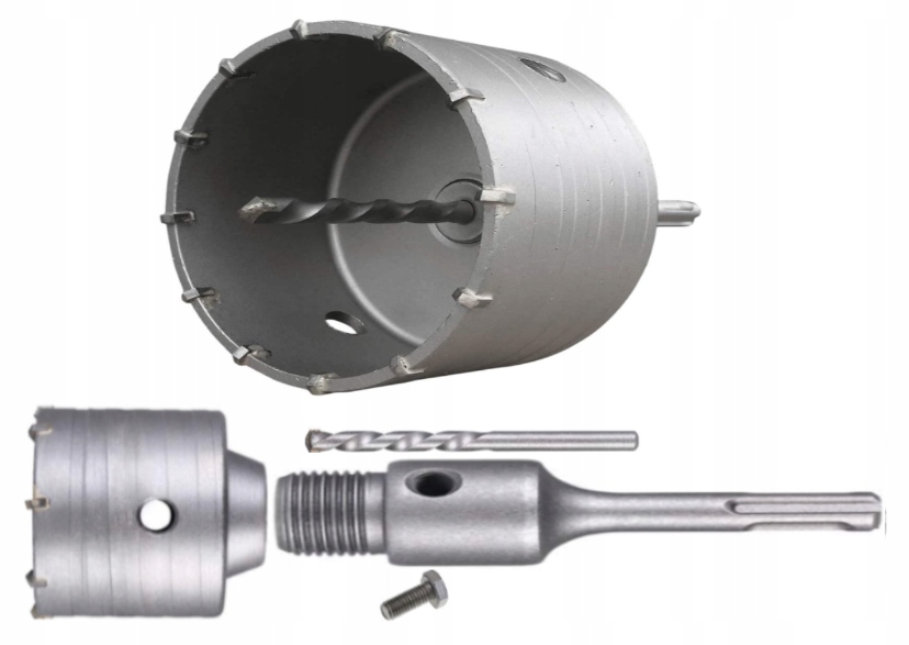 

Otwornica Do Muru Betonu Sds Plus Koronka 130mm
