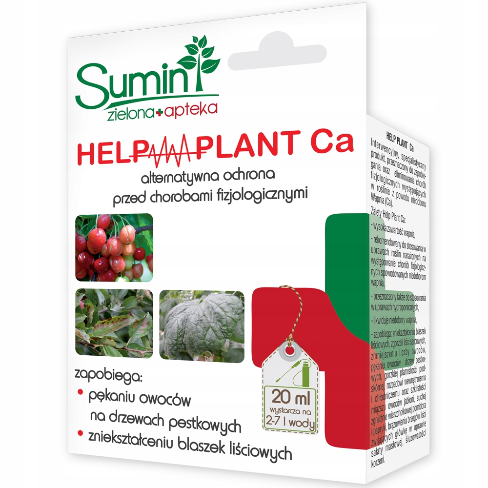 

Help Plant Ca 20ML Zapobiega Pękaniu Owoców Sumin