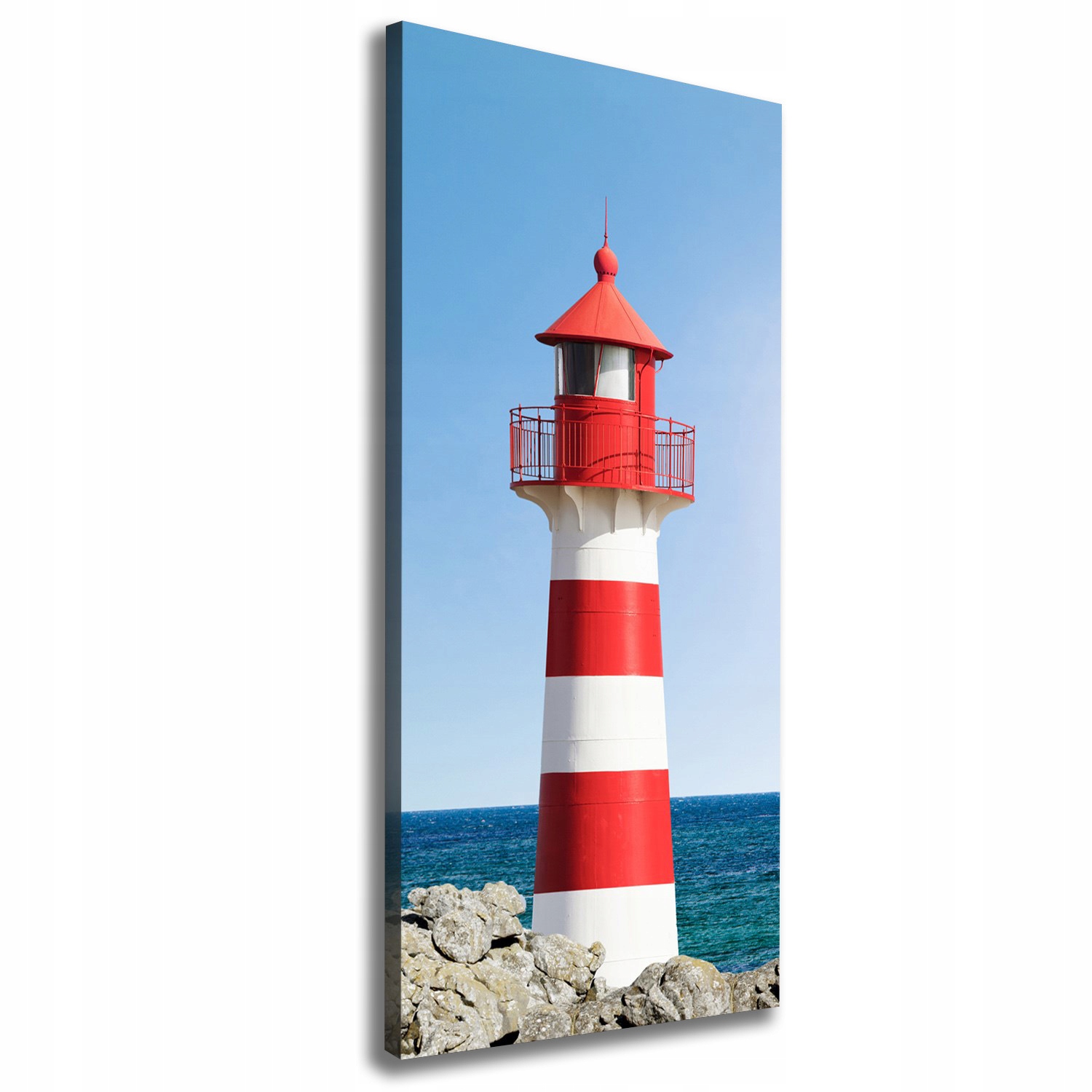 

Foto obraz na płótnie Latarnia morska 50x125 cm