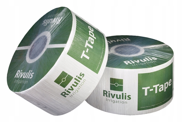 DRIPPER TAPE 10cm T-TAPE hadica JOHN Derre RIVULIS line 2300m