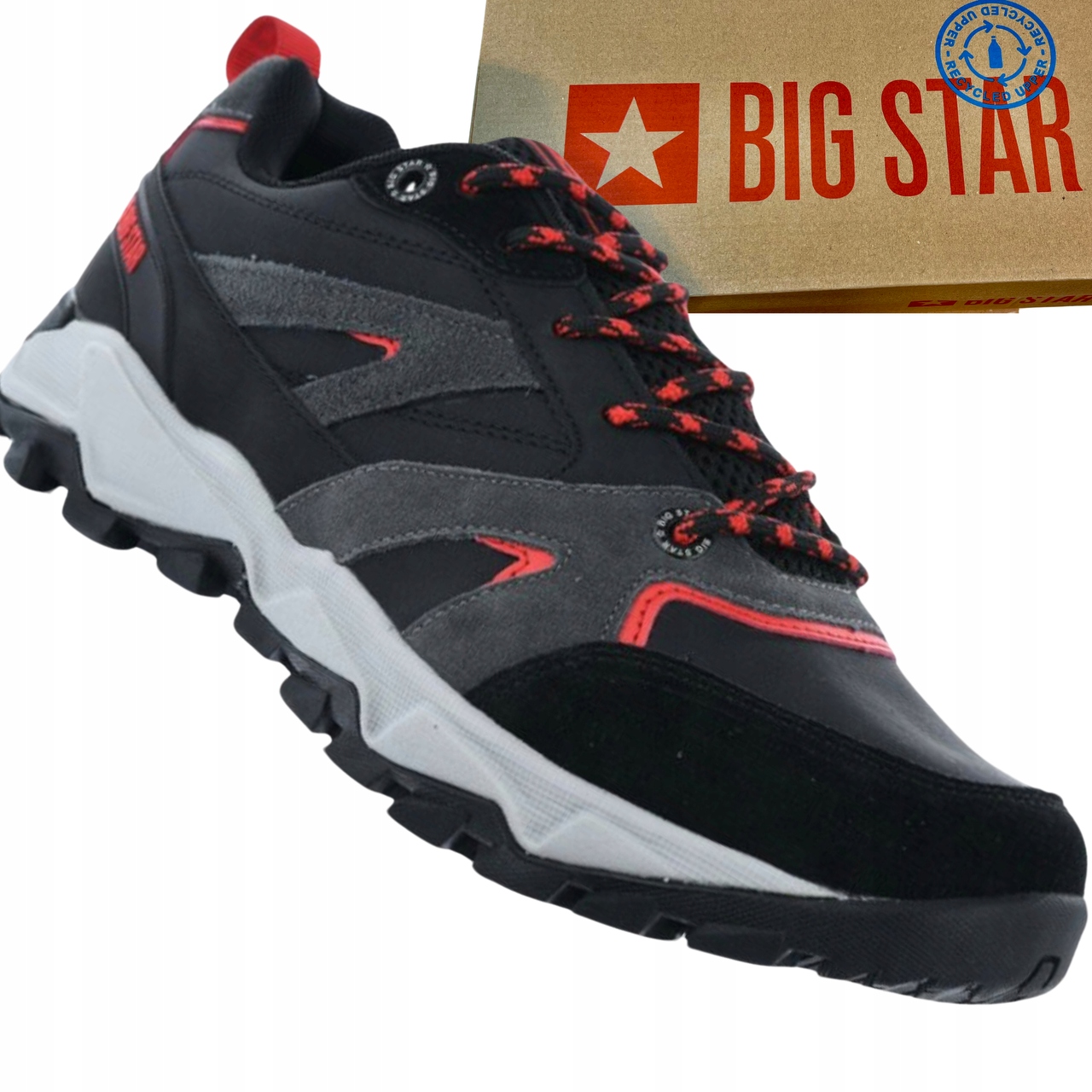 Sportovní Tenisky Černé Big Star II174097 r44