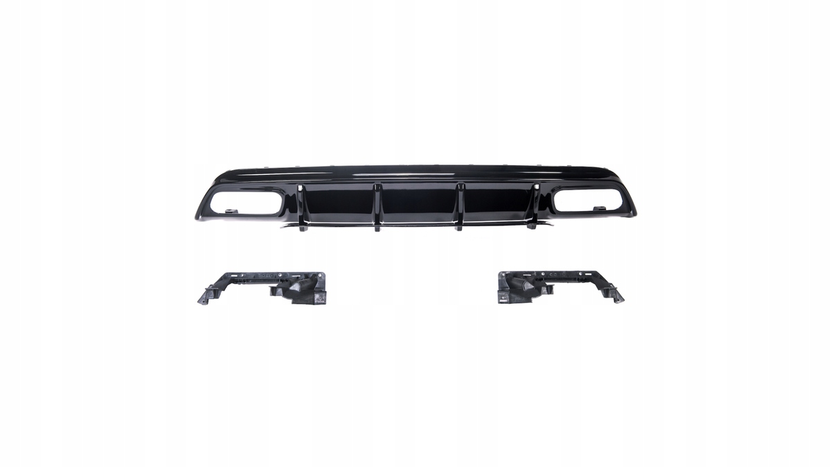 Zadný Difuzér Gloss Black Mercedes A-class W176 Pred Faceliftom 2013-2015