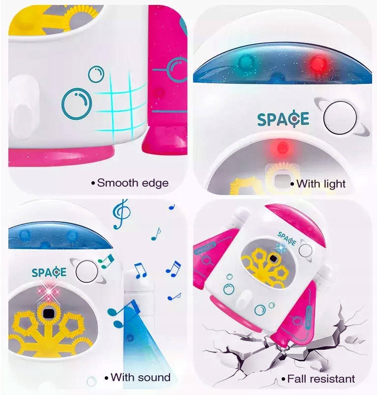 RAKIETA DO ROBIENIA BANIEK APARAT MASZYNA AUTOMAT Wiek dziecka 3 lata +