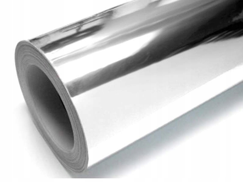 

Folia Chrom Srebrna Chromowana Lustrzana 50x152cm