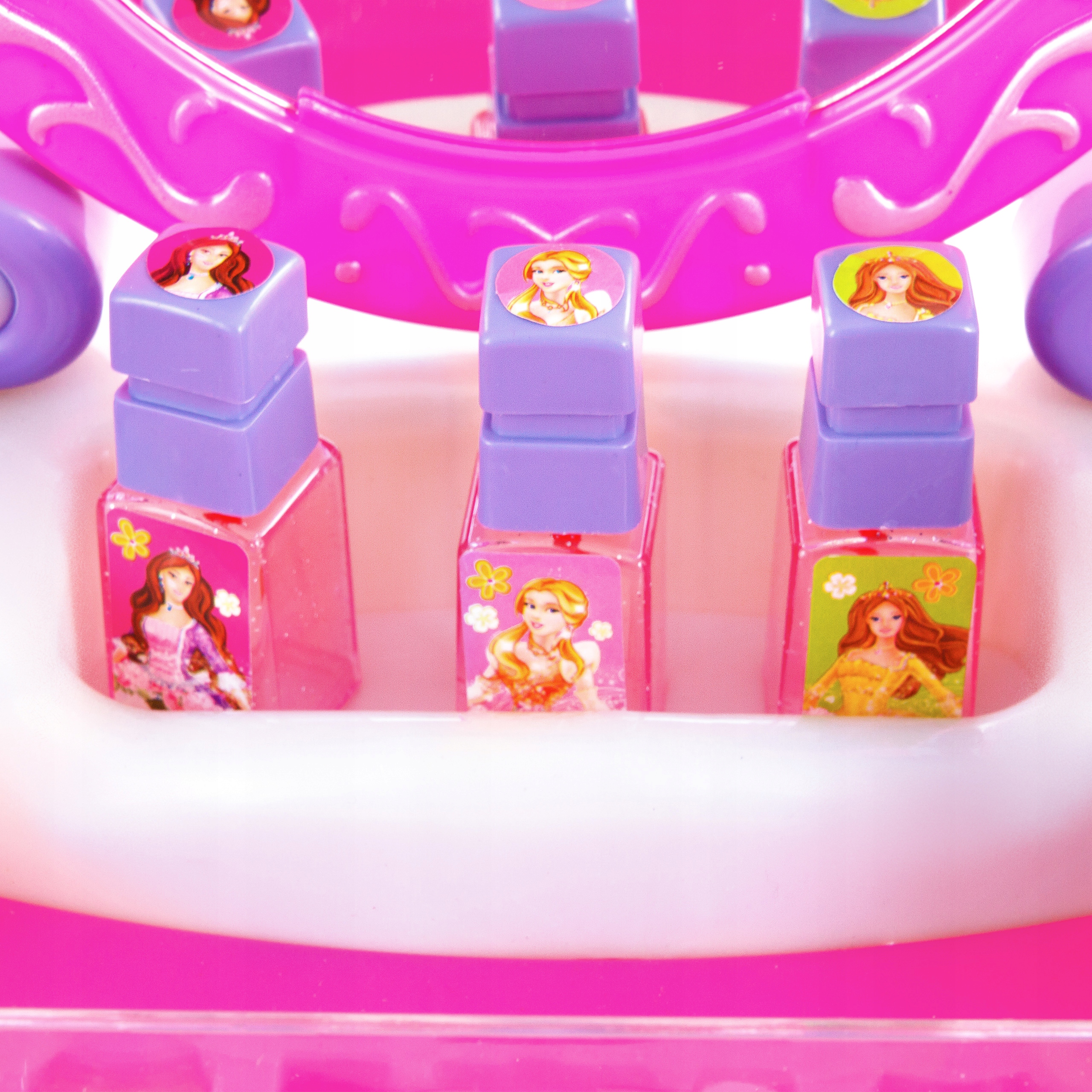 DUŻA TOALETKA STOLIK AKCESORIA ŚWIATŁO SUSZARKA Płeć dziewczynki