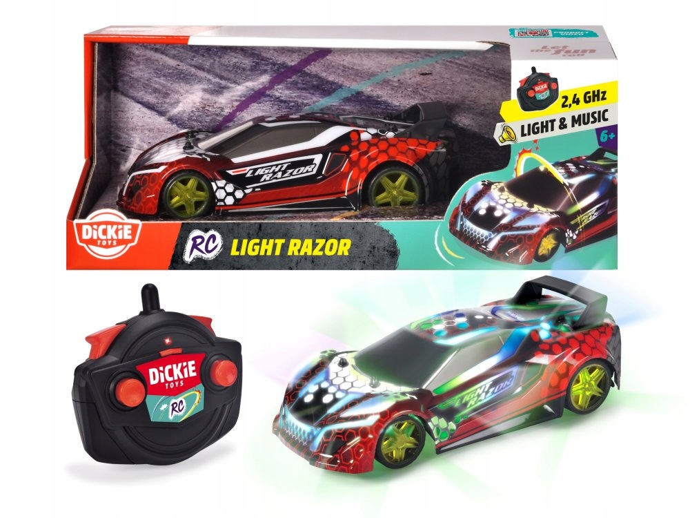 

Auto Zdalnie Sterowane Rc Świ/Dźw Wyścigowe Dickie