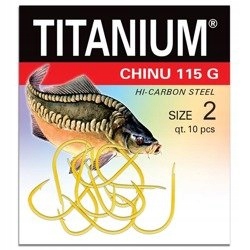 Haczyk Titanium Chinu 115G #2 10szt Robinson