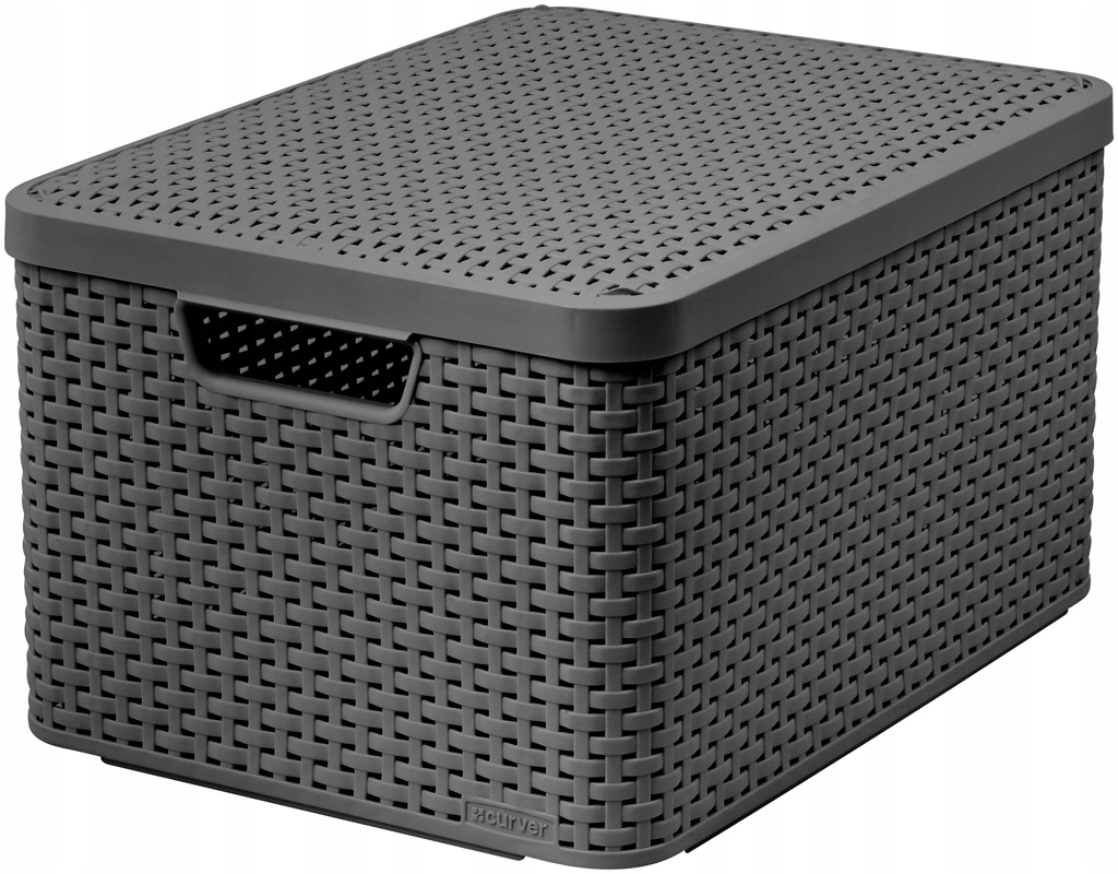 

Curver koszyk, pojemnik Rattan Syle L pokrywa 30l