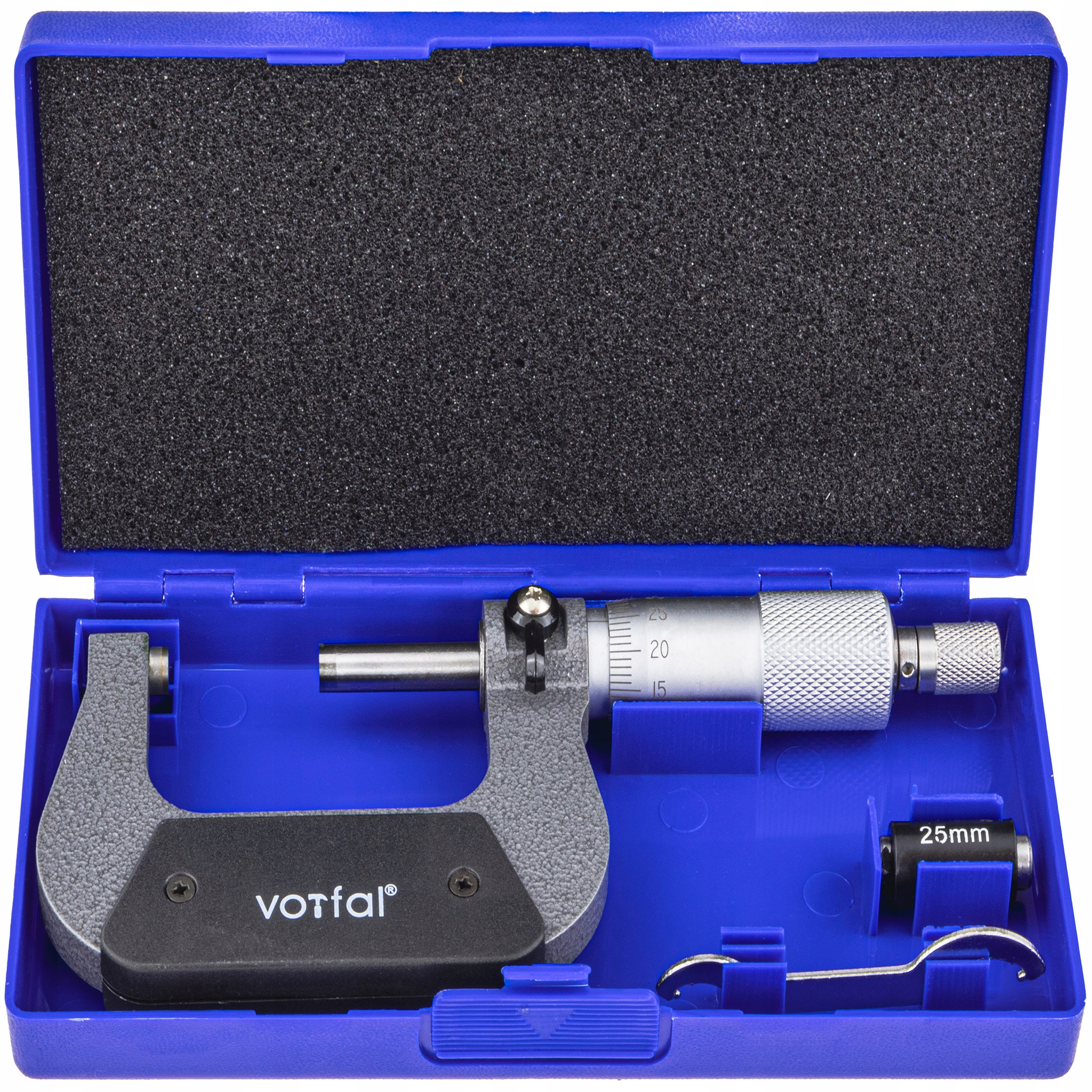 MIKROMETR NONIUSZOWY ZEWNĘTRZNY 0.01MM 25-50 MM