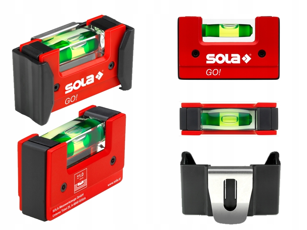 

Sola Poziomica miniaturowa Go! Magnetic Clip 7,5cm