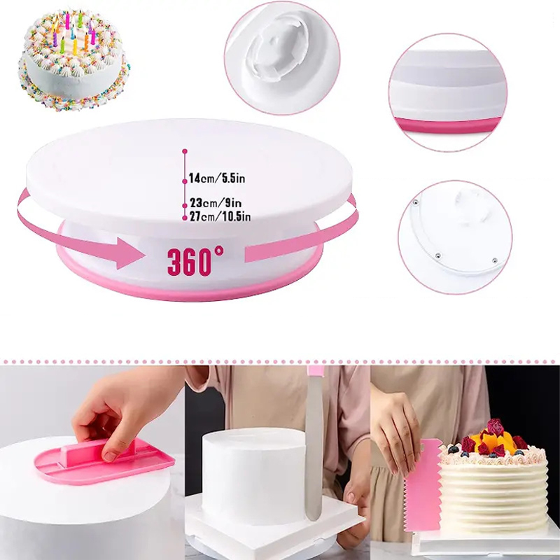 DUŻE ZESTAW DO DEKORACJI TORTÓW AKCESORIA DEKORATOR 356 SZT Kod producenta 21443