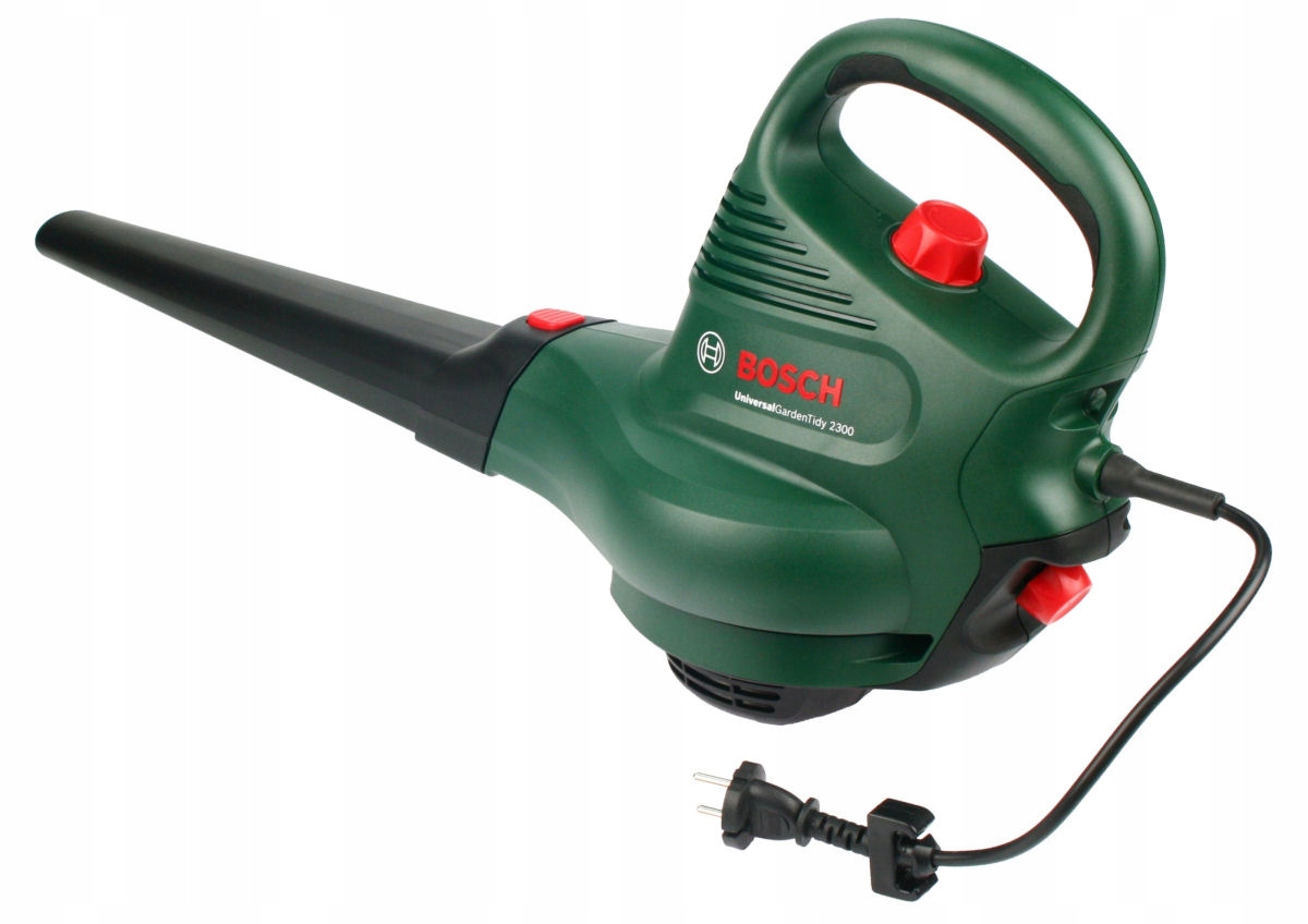 ODKURZACZ OGRODOWY DMUCHAWA DO LIŚCI UNIVERSALGARDENTIDY 2300 BOSCH Prędkość przepływu powietrza 285 km/h