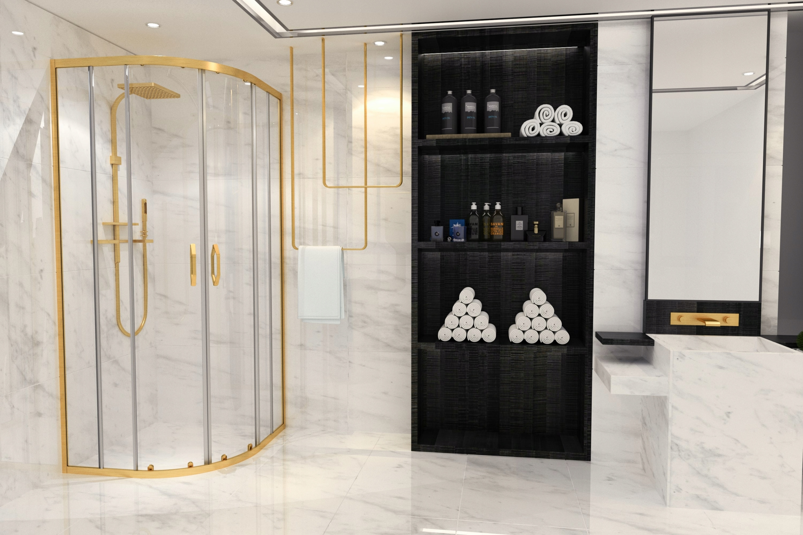 Kabina Flexi szkło hartowane