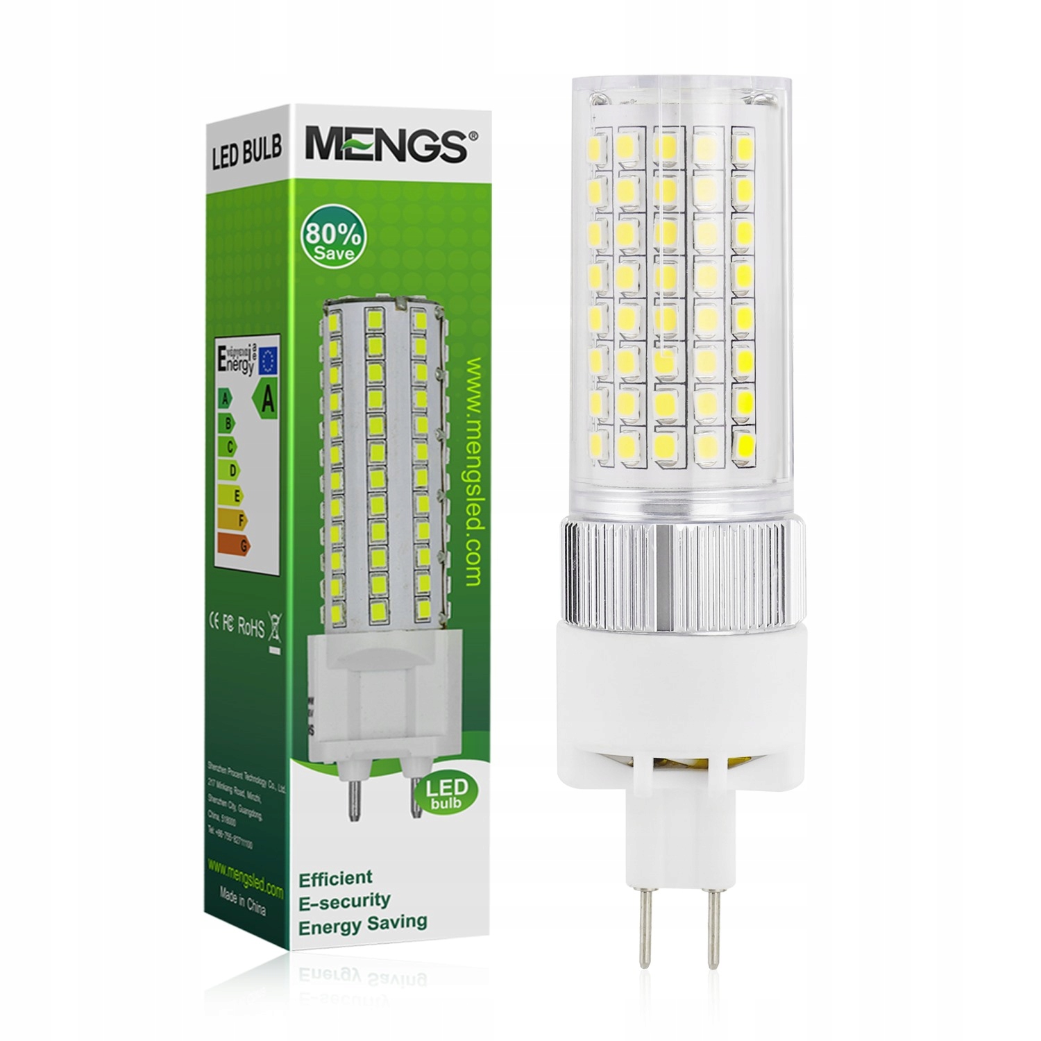 

Żarówka Led G8.5 18W=80W biały zimny