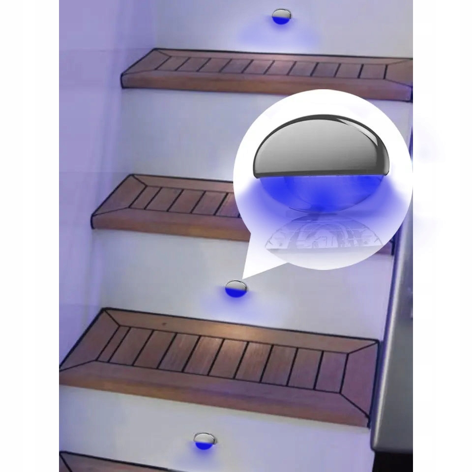 LAMPA KOKPITOWA LED JACHTOWA NIEBIESKIE - 04889 Stan opakowania oryginalne