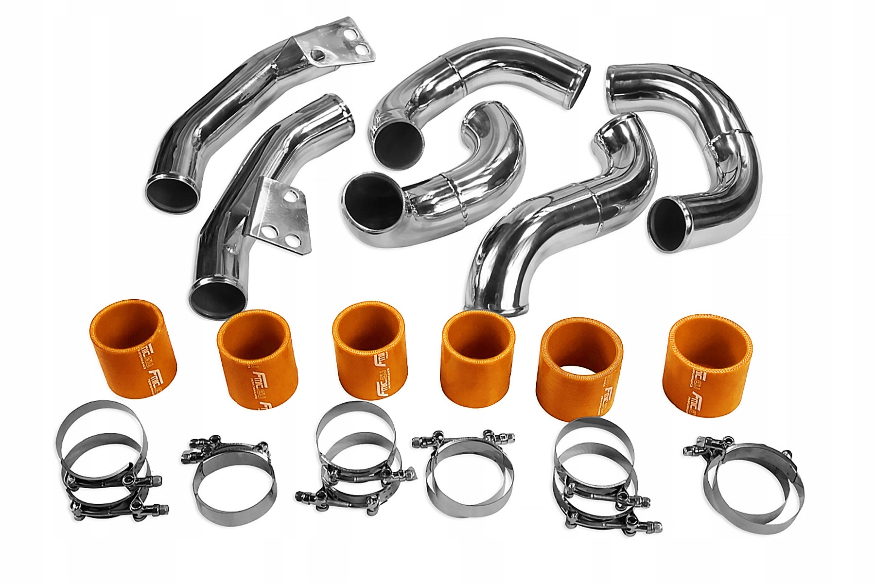 ICK-NIS-R35-P - Комплект трубопроводов для интеркулера Nissan R35 GT-R