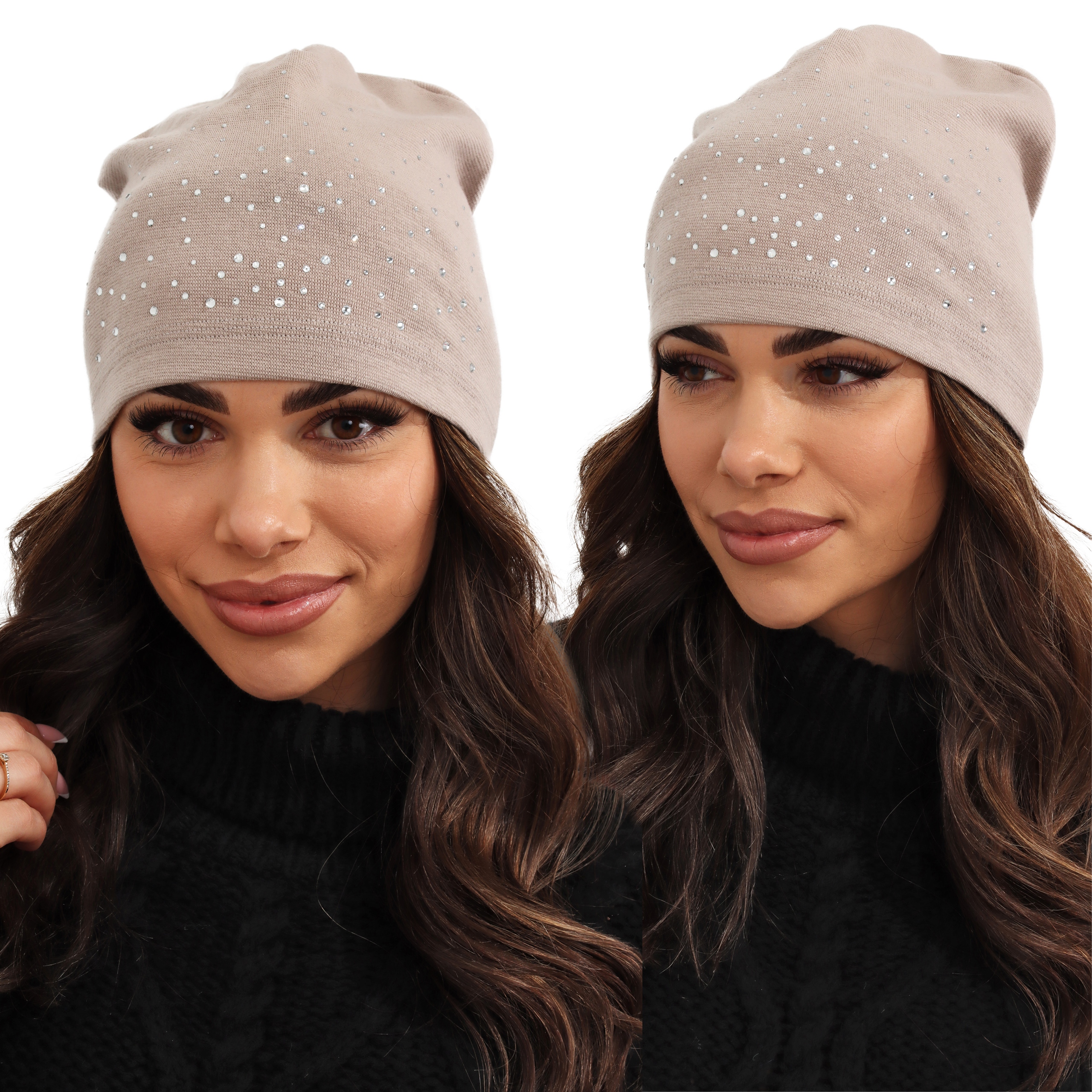 

Czapka Damska Beanie Sportowa Cienka Modna Wiosna