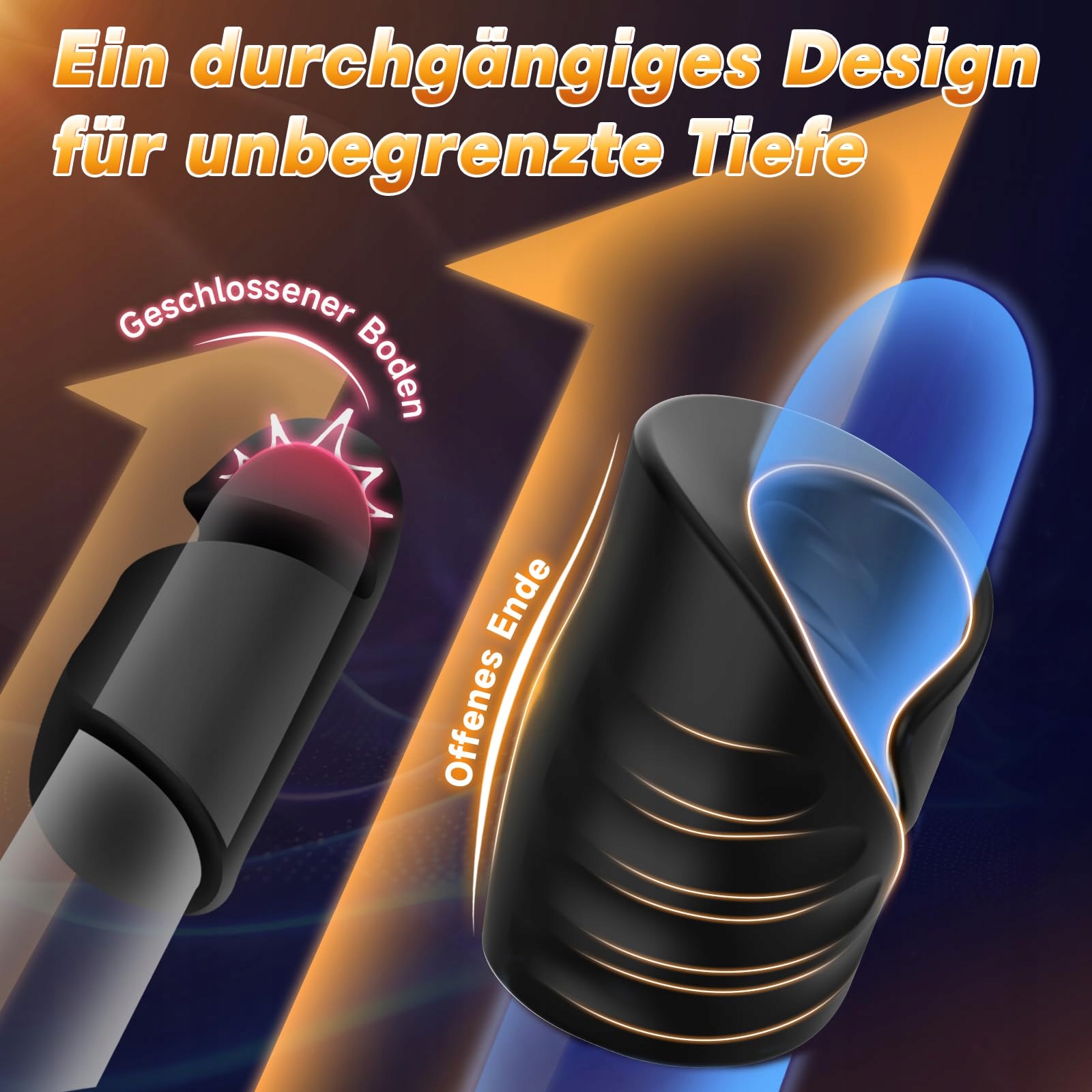 APP STEUERUNG Wibrator Dla Mężczyzn Z 9 Trybami Wibracji Masturbator — miniatura 5