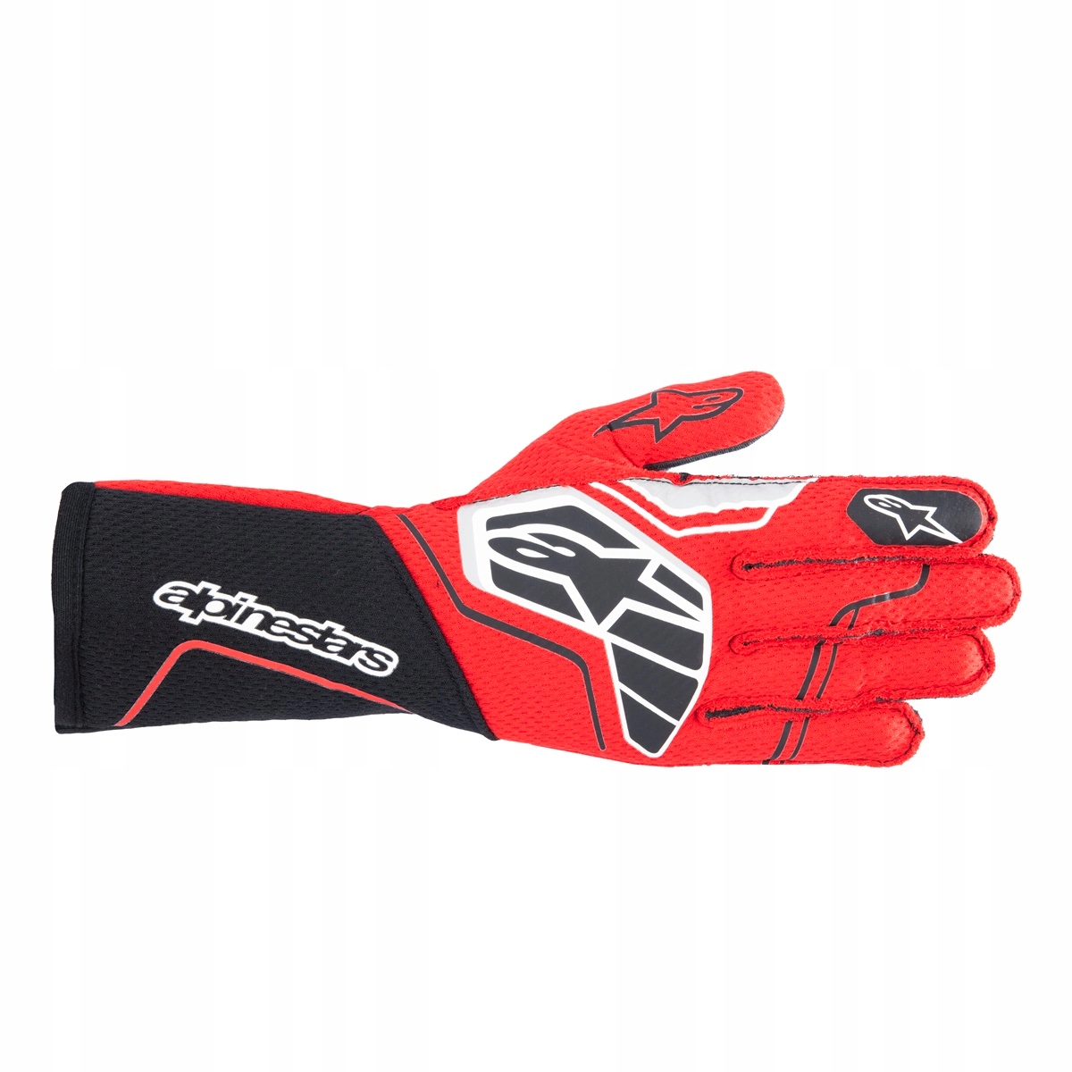 Rukavice Alpinestars Tech 1-ZX v4 Fia 8856-2018 červeno-čierne veľ XL