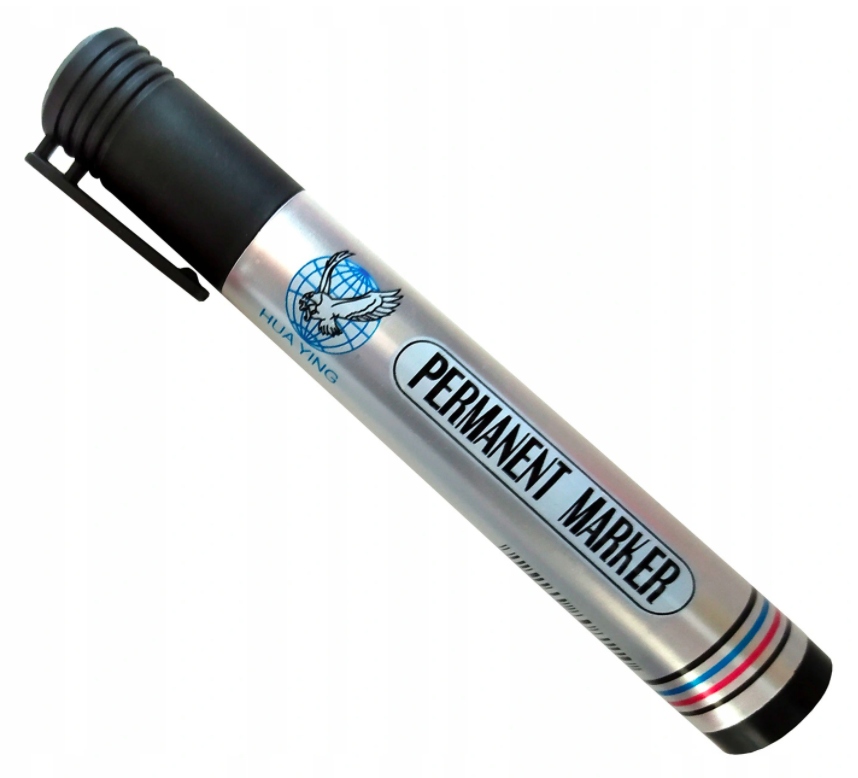 

Czarny Marker Permanentny Okrągły Wodoodporny