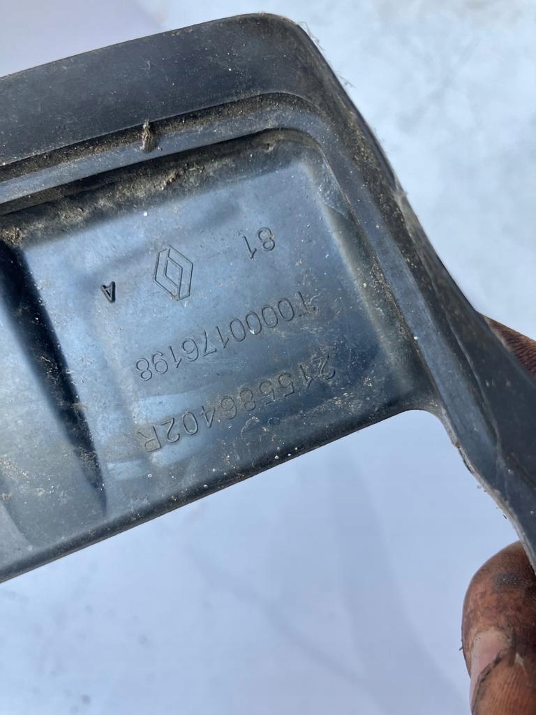 luftansaugkanal intercooler 1.6 215586402R