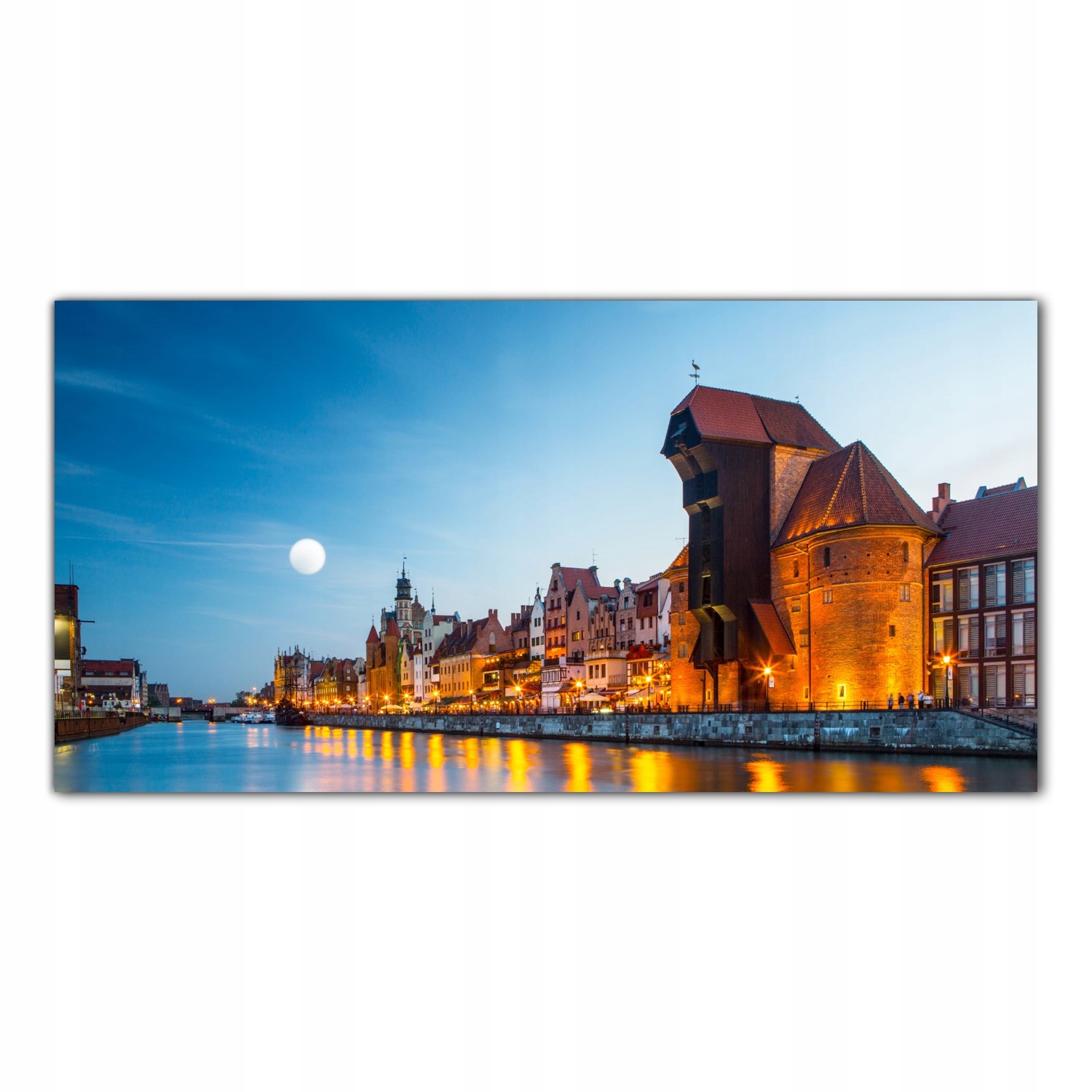 

Obraz na szkle Foto Rzeka Miasto Krajobraz 120x60
