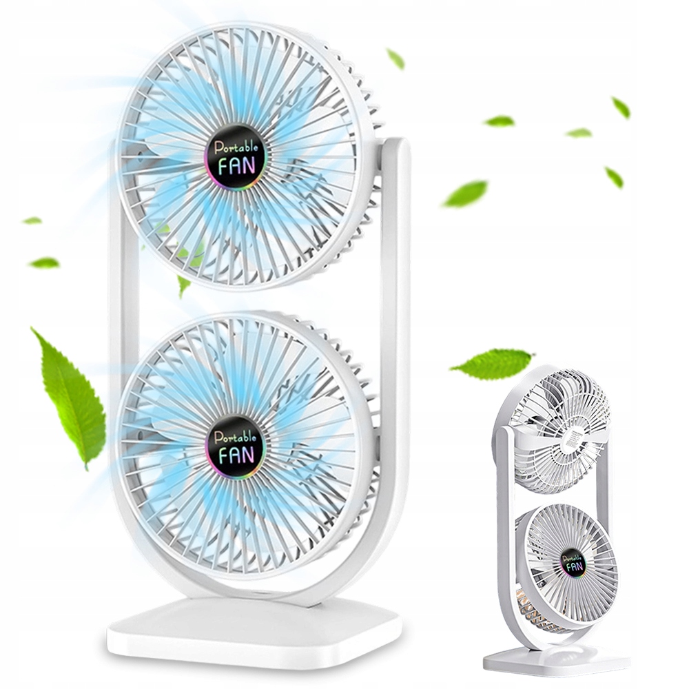 Ventilátor Stolní větráček na stůl Stolní větráček na Usb 3 rychlostní stupně 270°