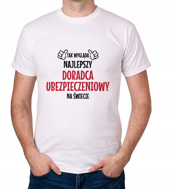 

koszulka Najlepszy Doradca Ubezpieczeniowy prezent