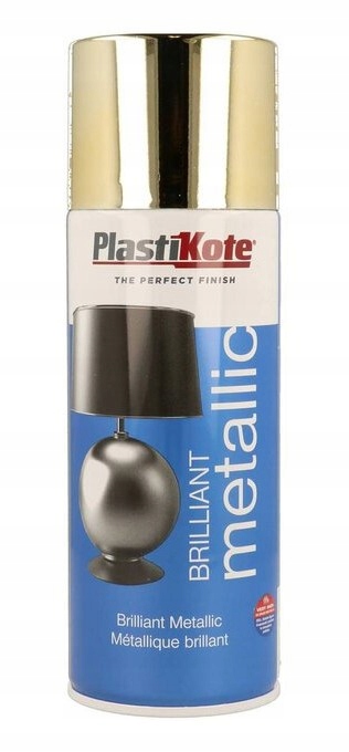 

Chrom Spray Dekoracyjny Ozdobny Lakier Złoty 400ml